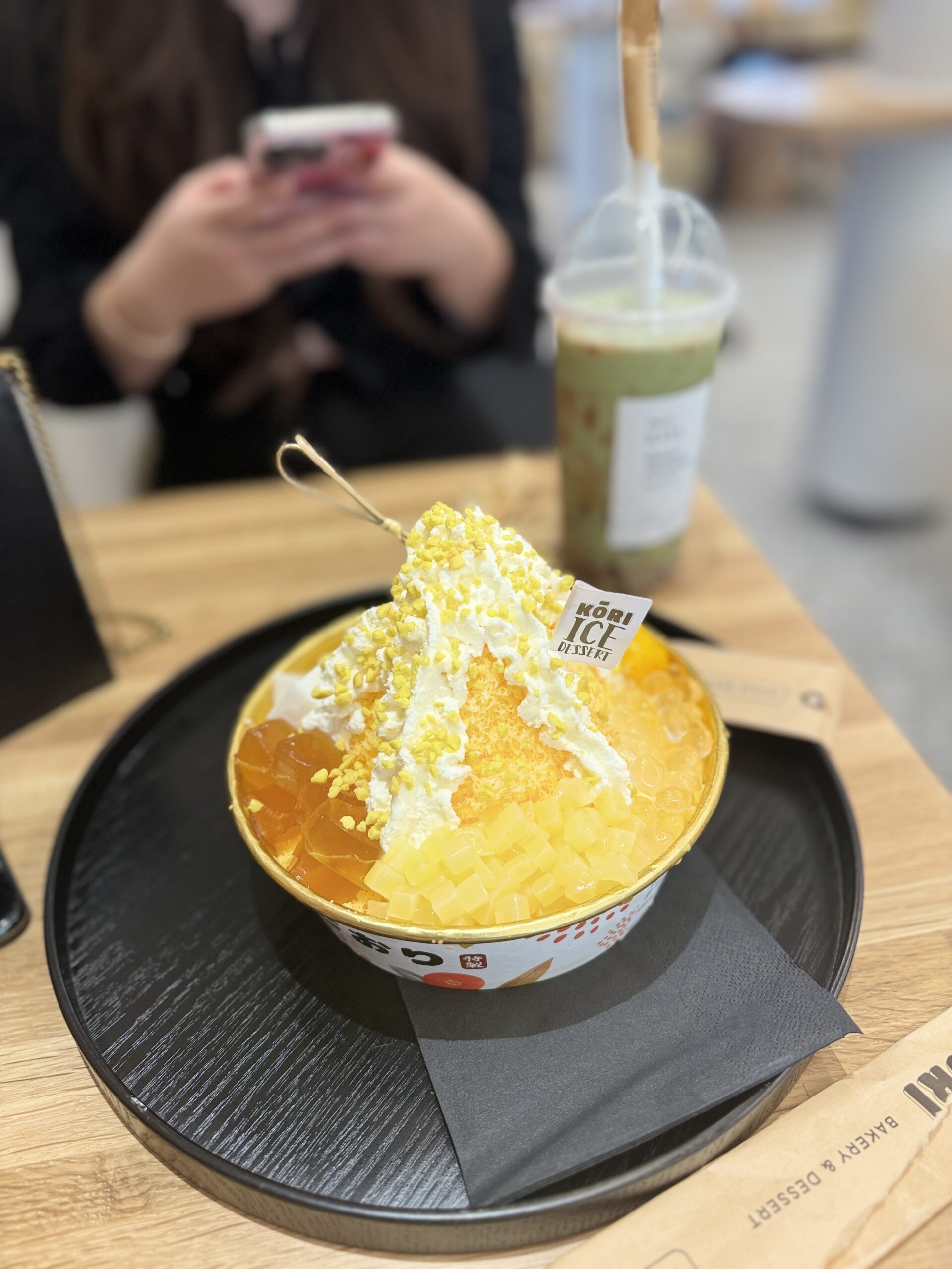 mango shaved ice cream kori in mills district orlando florida