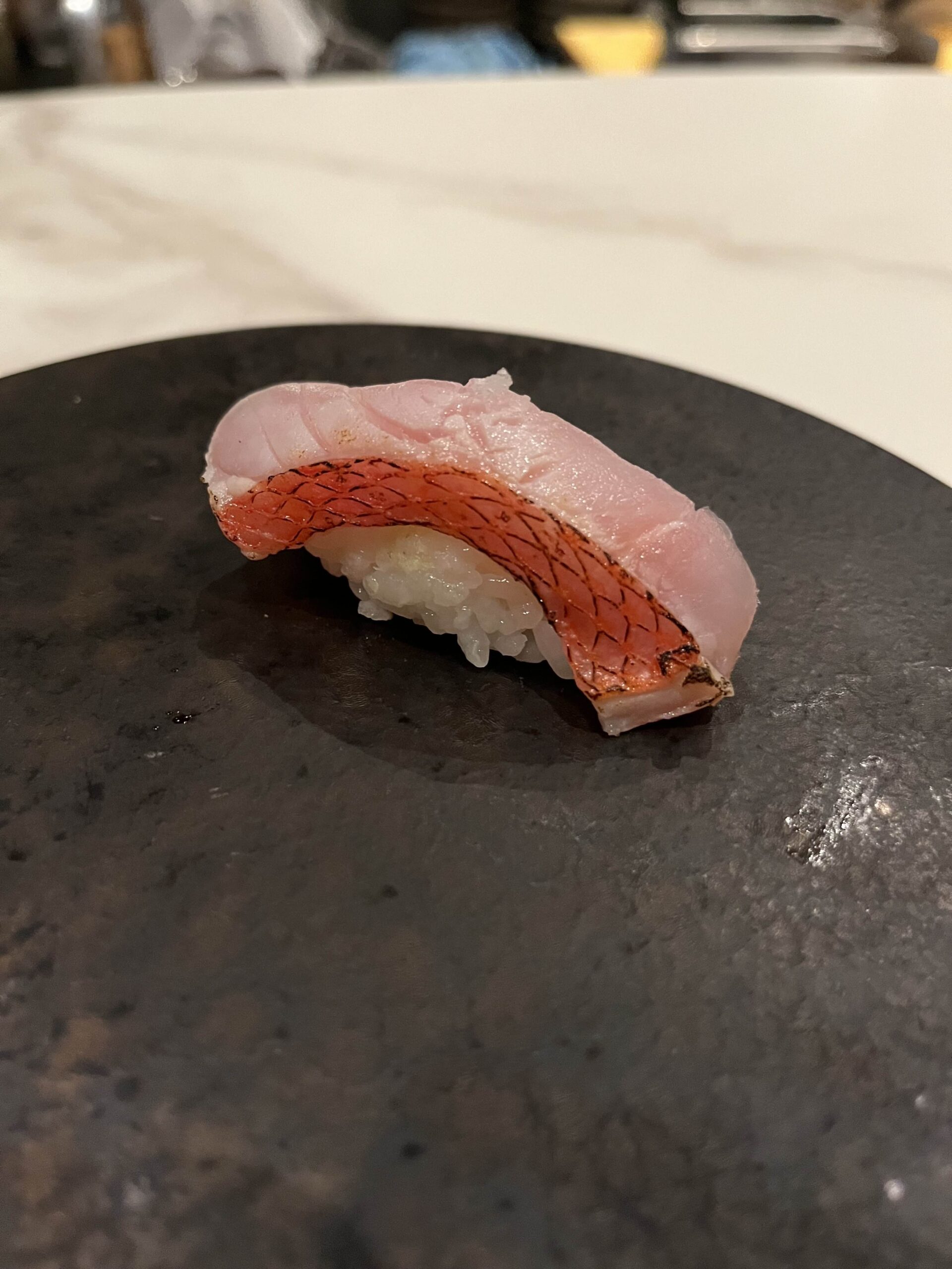 Picture of kinmedai nigiri