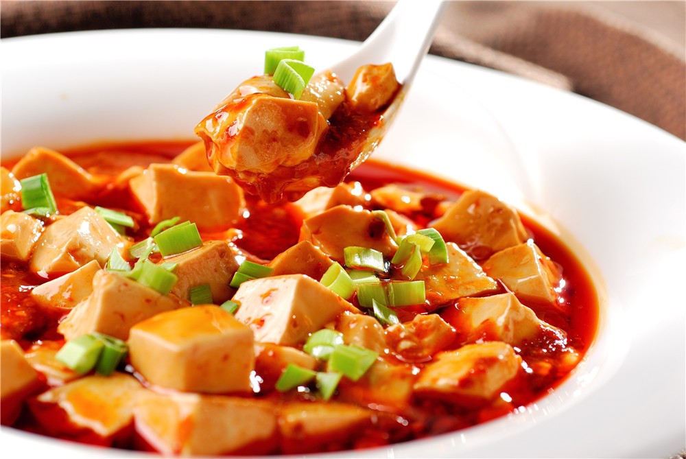 Picture of mapo tofu from ChiliSpot in Orlando, Florida