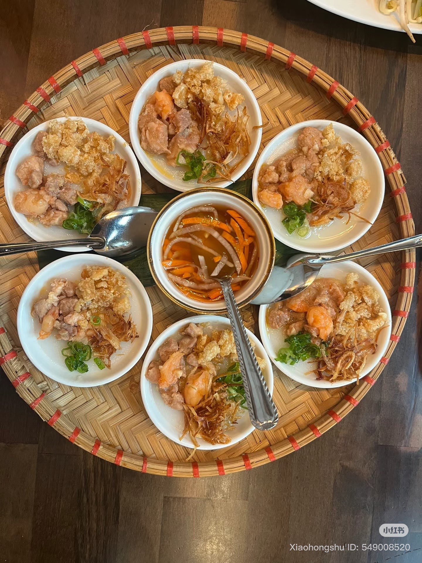 steamed rice cakes from pho bar in orlando mills district