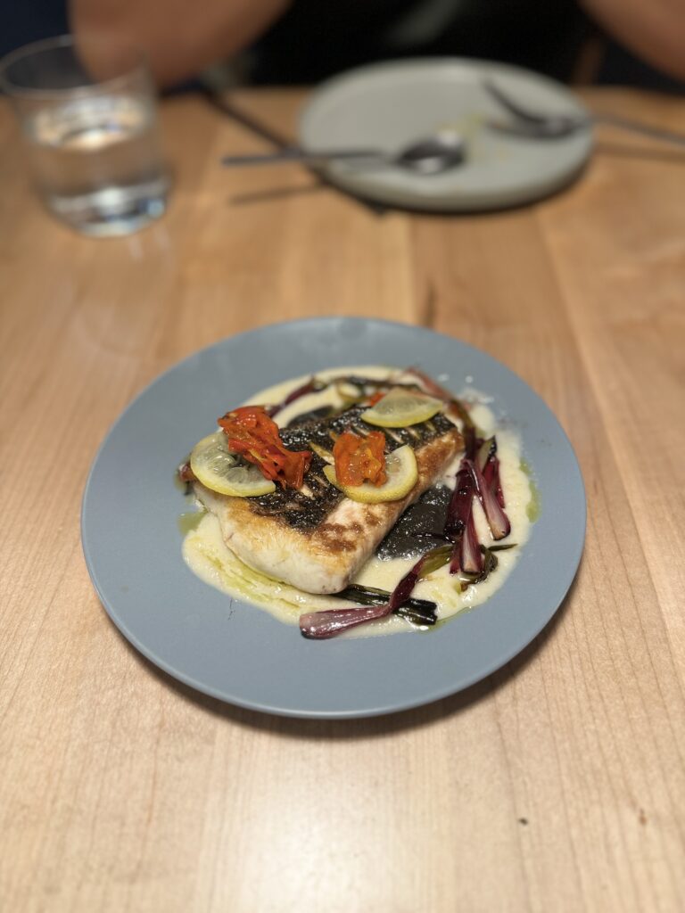 Coro Restaurant's fish