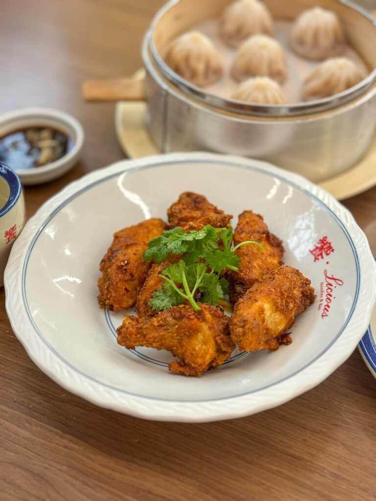 chicken wings from licious noodle and bao