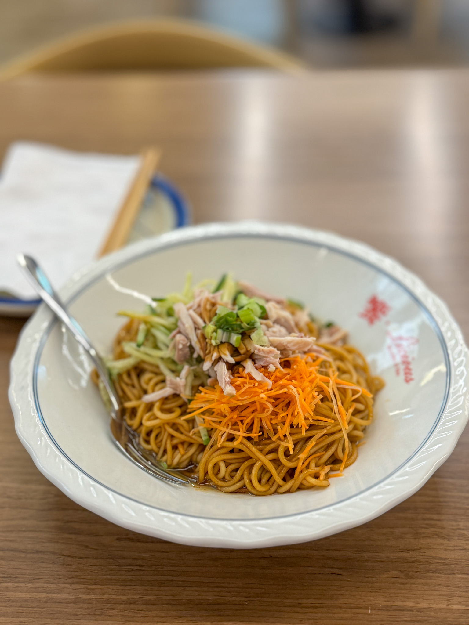noodles in green onion oil from licious