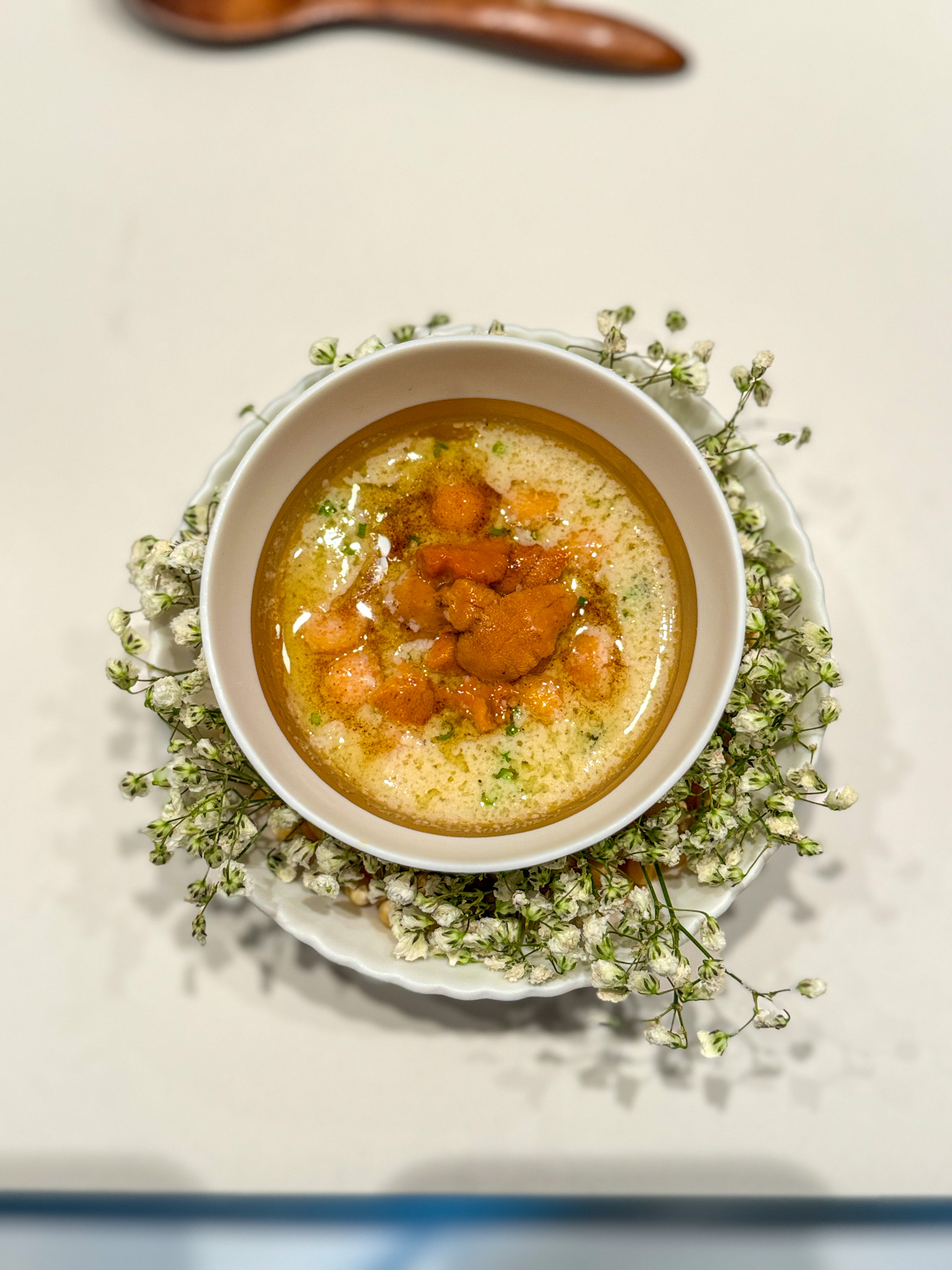 omo by jont steamed egg with uni