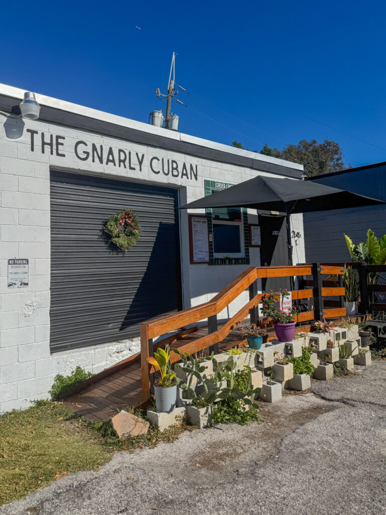 gnarly cuban storefront kiosk
