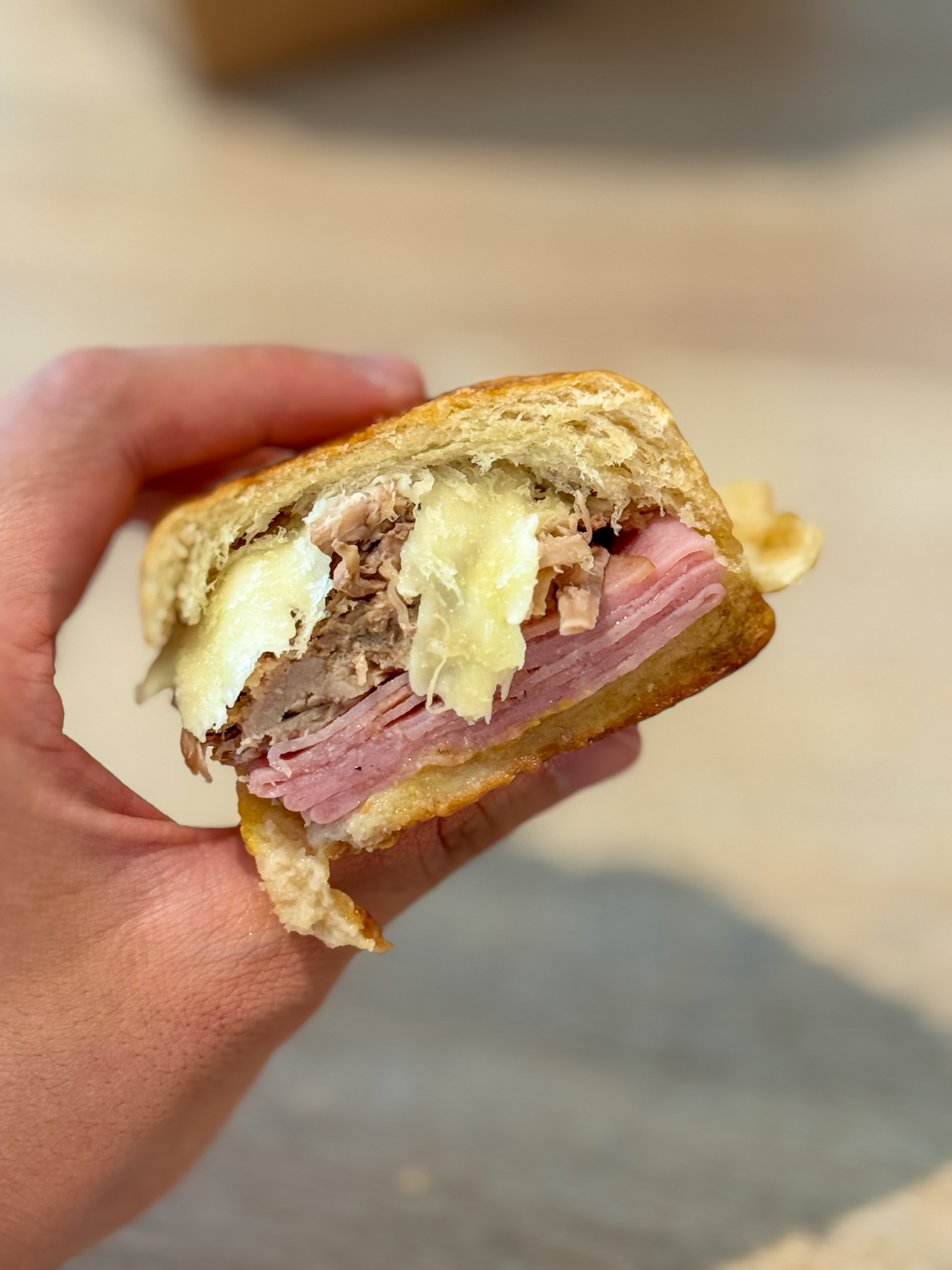 cuban sandwich upclose