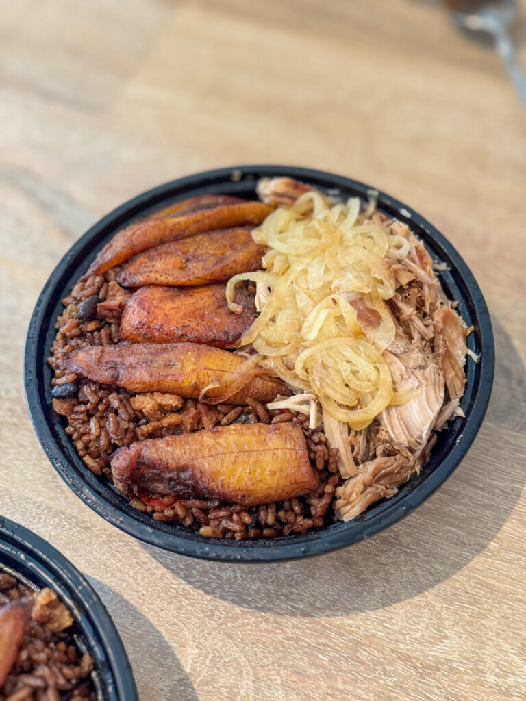 cubans on wheels roasted pork bowl