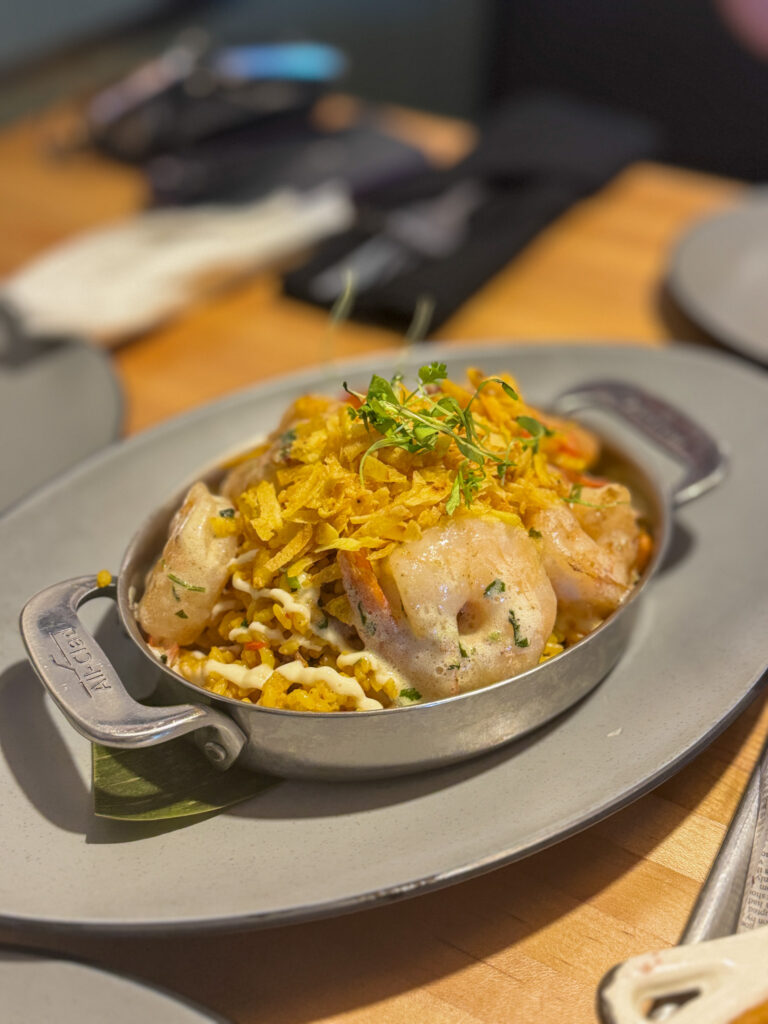 crocante seafood rice