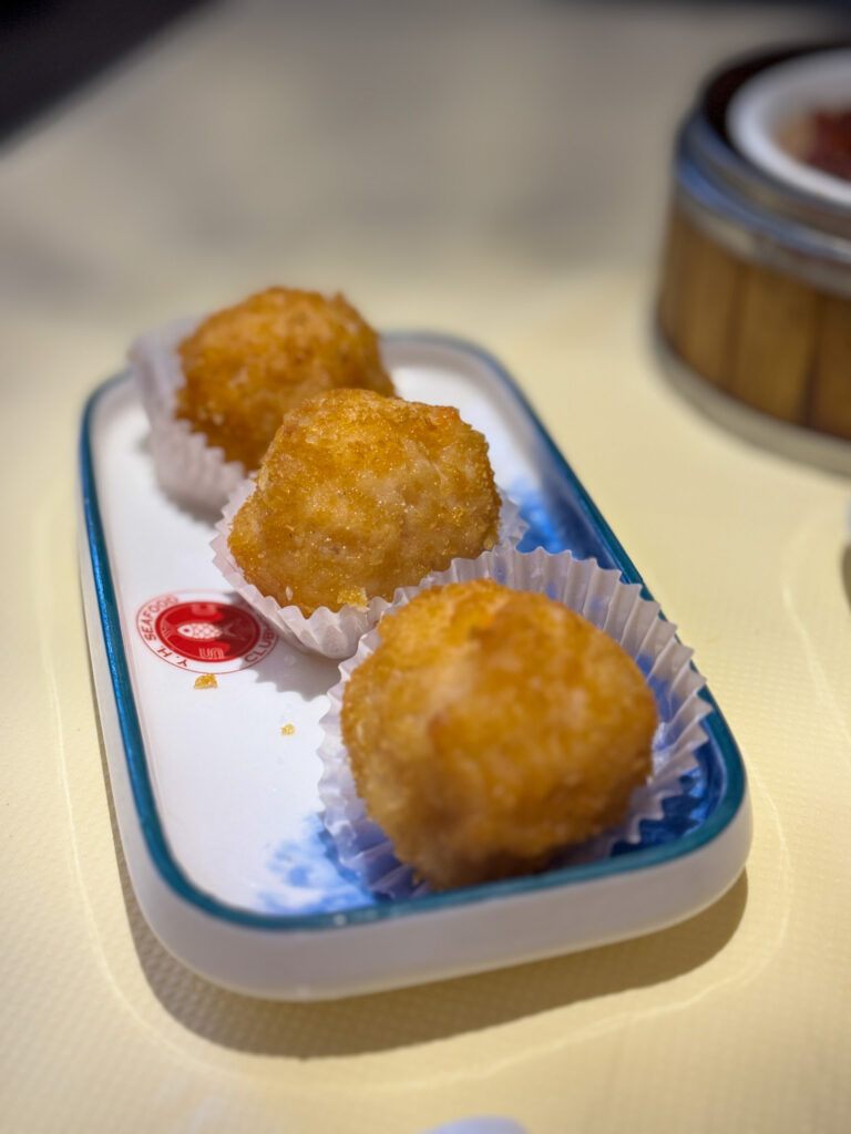 yh seafood clubhouse fried shrimp ball