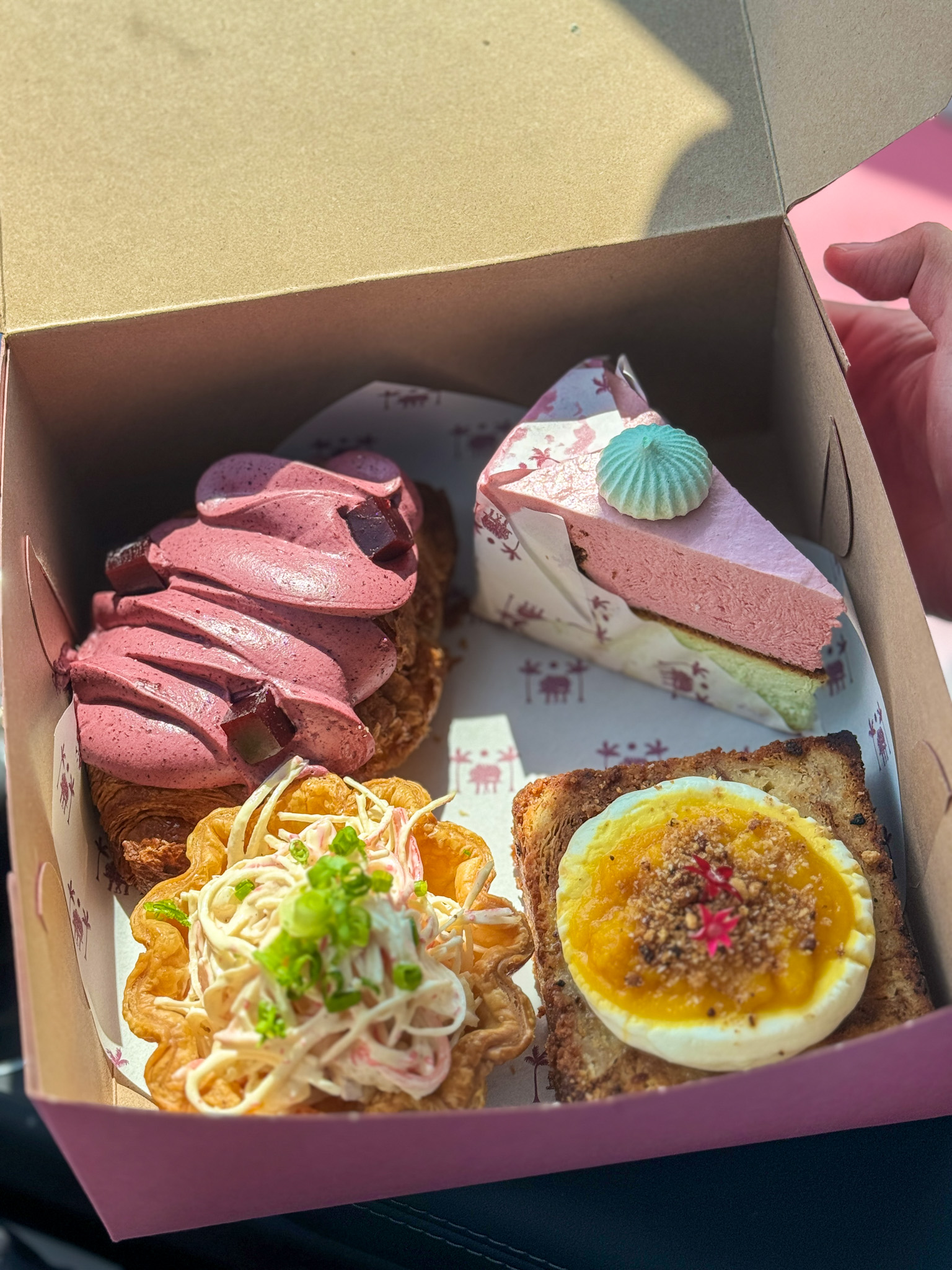 kape kaya 4 pastry box