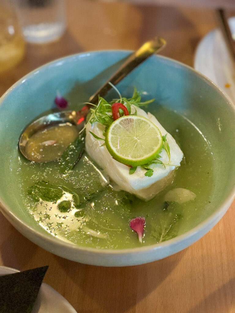talay steamed seabass